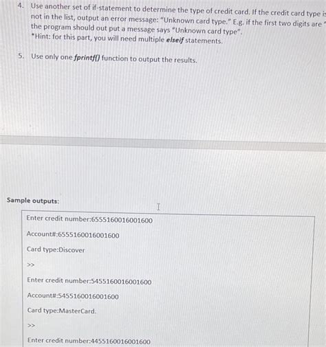 Example of Credit Card Number 的图像结果