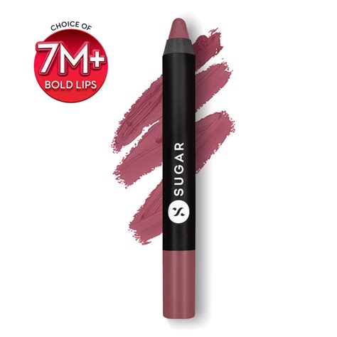 Matte As Hell Crayon Lipstick | SUGAR Cosmetics | Buy...