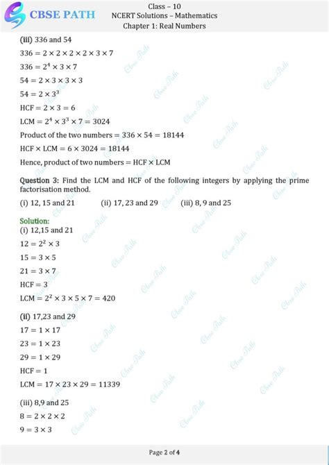 Image result for In 10 Class Maths Real Numbers Lesson Exercise 1.1