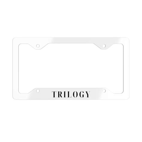 Image result for Metal License Plate Frame