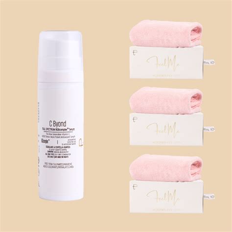 Buy C Byond, Get 3 x Feel Me Face Towels Free – Personal Touch Skincare