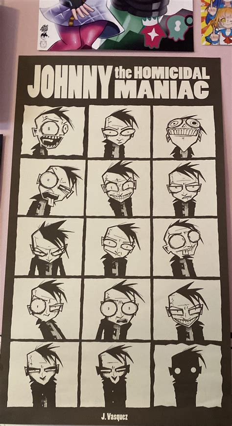 Johnny The Homicidal Maniac Poster