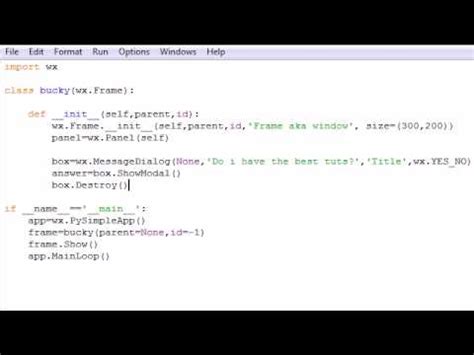 Image result for wxPython Example Code