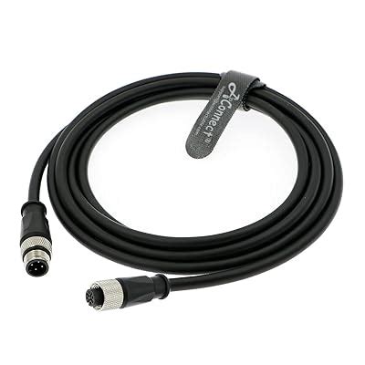 AConnect M12 A Code 4 Pin Male to 4 Pin Female Aviation India | Ubuy
