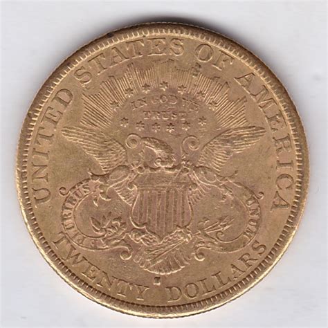1880 S USA Twenty Dollars Gold Coin | Dorset Coin Company