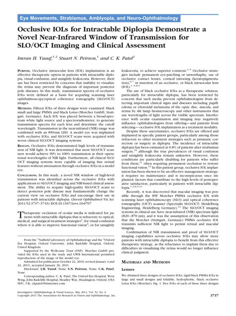 Image result for Intractable Diplopia