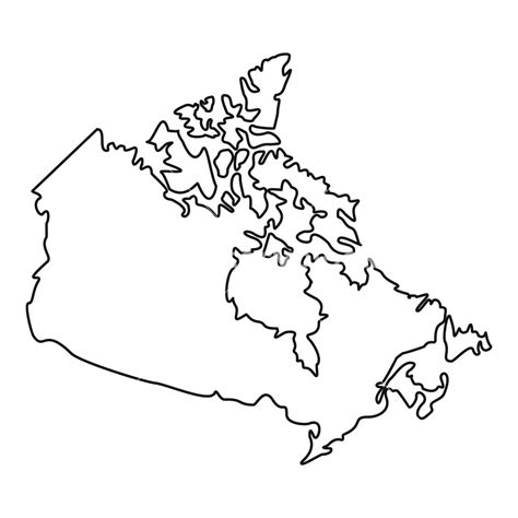 Canada Map Vector 的图像结果