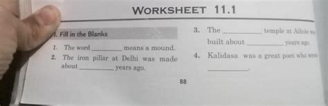 fill in the blanksplease help - Brainly.in