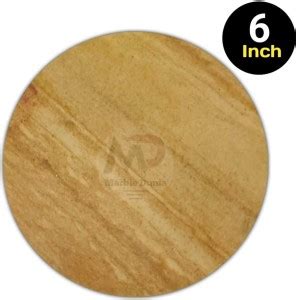 MarbleDunia Chandan Chakla - 6 Inch | Chandan Pata Hand Muller Grinder ...