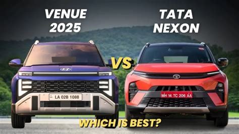 Hyundai Venue vs Tata Nexon 2025 Real SUV Comparison
