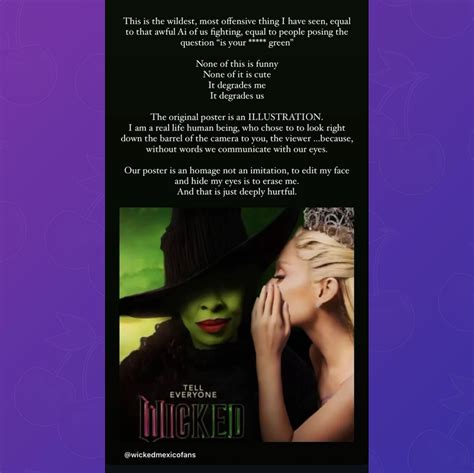 Cynthia Erivo Calls Out Fan-Made ‘Wicked’ Poster as 'Deeply Hurtful'