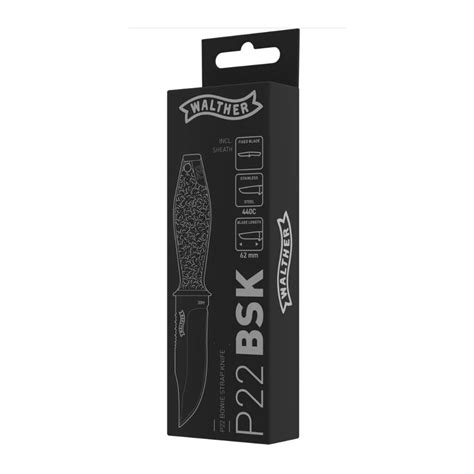 Walther P22 BSK Bowie Strap Knife, 24,95