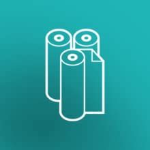Biogreen Hospital Bed Roll 400m (4 Pack x 100m) | 60cm x 100m White ...