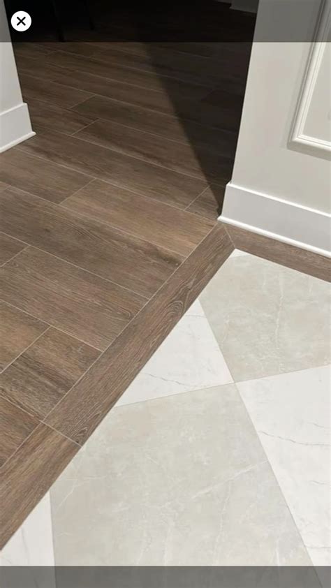 The wood look tile is Medora Brown from Floor and Decor The checkered ...