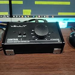 Vault Control 1 Passive Stereo Monitor and Volume Controller : Amazon ...