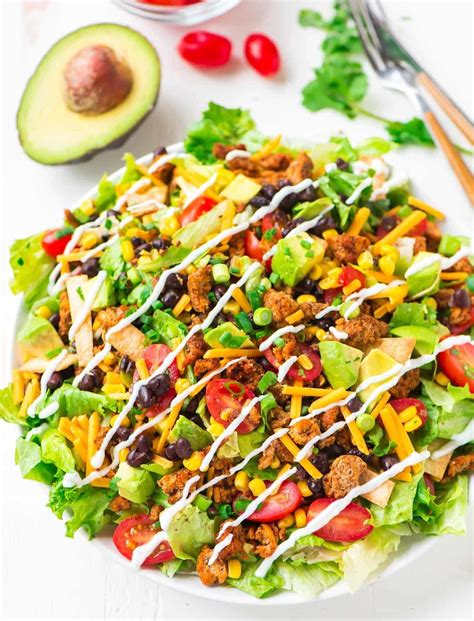 Taco Salad {Fresh and Filling} – WellPlated.com
