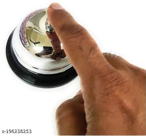 Kebica Silver Non Electric Calling Bell for Government Office, Clinic ...