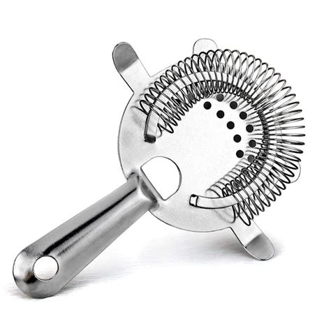 NJ Heathrow Strainer, Stainless Steel Cocktail Strainer, Bartender Tool ...