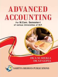 Advanced Accounting For M.Com Ist Semester of Awadhesh Pratap Singh ...