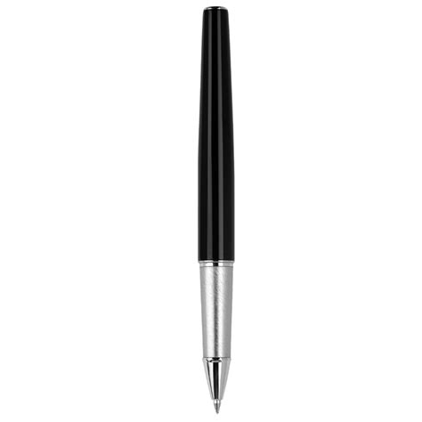 HONGDIAN 320 Black Chromium Rollerball Pen – Bold & Elegant — SWASTIK penn