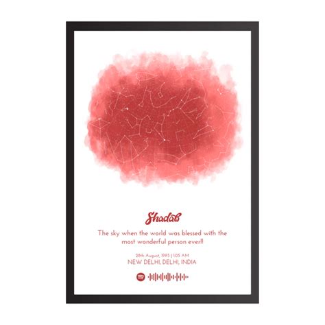 Personalised Star Map – Framora