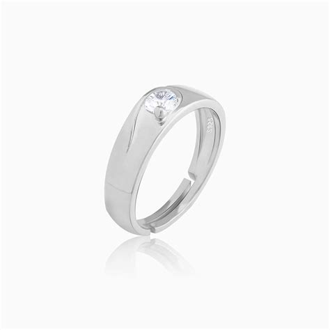 Silver Glowing in Love Couple Rings – GIVA Jewellery