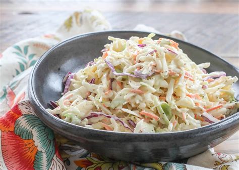 Coleslaw Salad Ingredients And Procedure at John Trahan blog