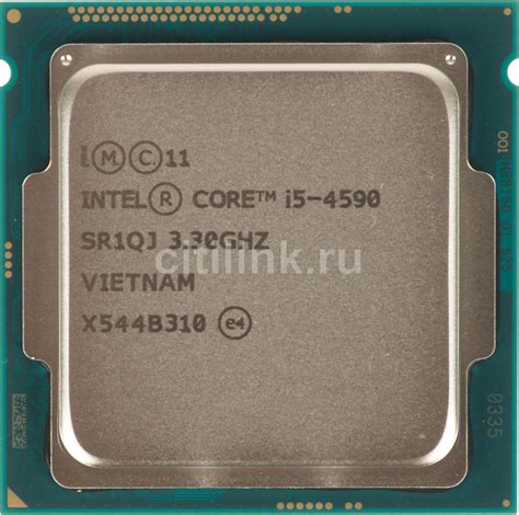 Характеристики Процессор Intel Core i5 4590, LGA 1150, BOX ...