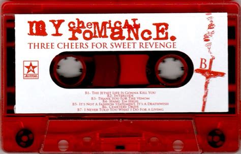 My Chemical Romance Three Cheers For Sweet Revenge Cassette, Album, Unofficial Release, Clear ...