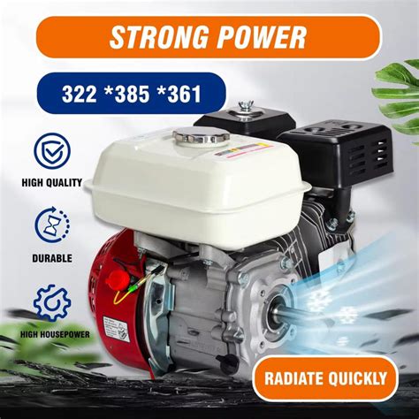 6.5HP 4 Stroke Gasoline Engines 168f — Machine Point