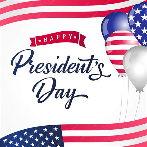 Premium Vector | Happy president's day usa poster wirh elegant cursive ...