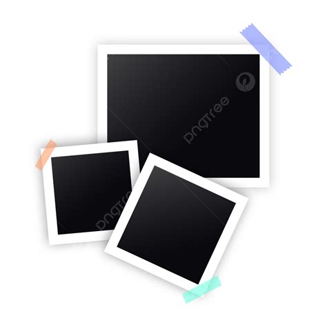 Polaroid Photo Frame Transparent, Photo Transparent, Polaroid Photo ...
