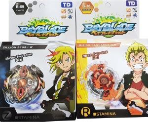BEYBLADE Series Zillion Zeus and Rising Ragnaruk Combo - Series Zillion ...