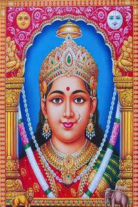 Goddess kesar bhavani Chehar Maa Religious Waterproof Vinyl Sticker ...