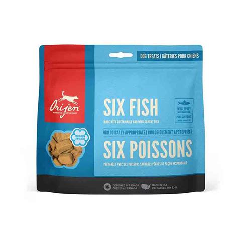 Orijen Six Fish Freeze Dried Dog Treat – PETOLY
