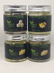 Buy Tattvalogy Raw Body Butters Combo Pack of 4-50gm Each| Raw Shea ...