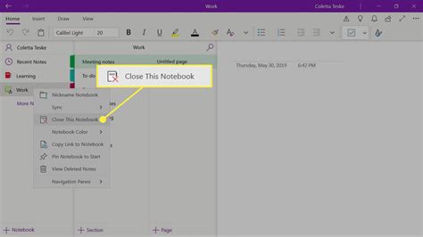Image result for Delete OneNote Notebook