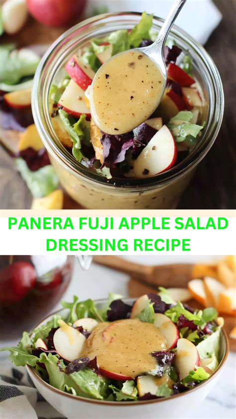 Panera Fuji Apple Salad Dressing Recipe - Bex's Kitchen