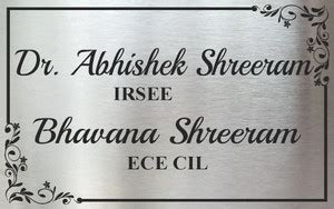 steel world Stainless Steel HOUSE, APPARTMENT, FLATS Name Plate Price ...