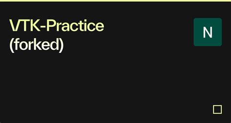 VTK Examples 的图像结果