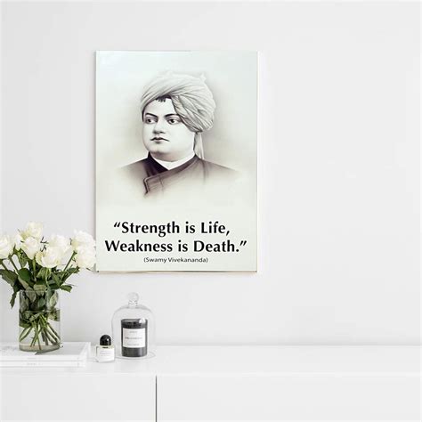 Buy Voorkoms Swami Vivekananda Wall Stickers Motivational Quotes Home ...