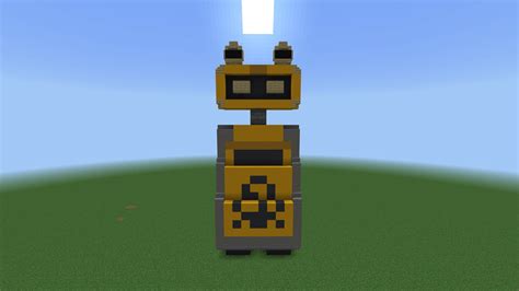 FNAF Security Breach Wet Floor Bot Minecraft Map