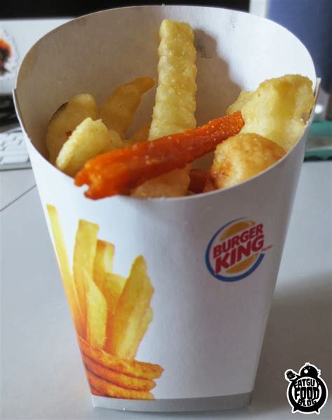FATGUYFOODBLOG: Burger King's Fry Burger and Satisfries: FRENCH FRY ...