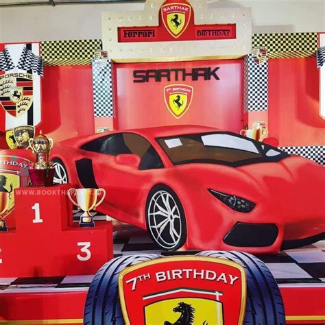 Cars Theme with Lighting Frame-Decorations | BookTheParty.in