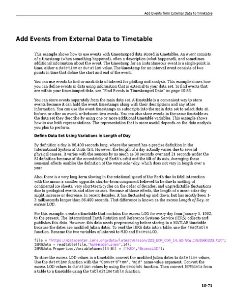 Matlab prog-57 - Add Events from External Data to Timetable This ...