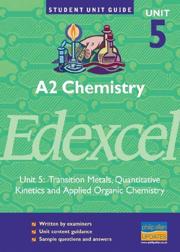 Buy A2 Chemistry Edexcel Unit 5: Transition Metals, Quantitative ...