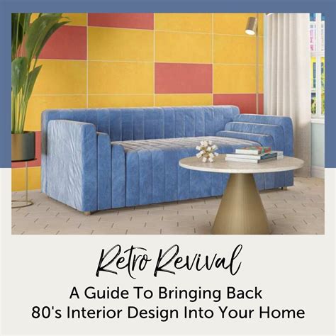 We're talking about the most stylish ways to bring 80s decor trends ...