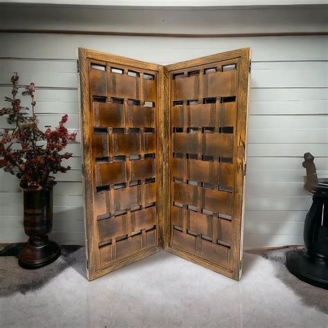 Store Nice Wooden Room Partition |Wooden Room Divider for Living Room ...