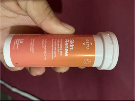 Buy SETU Skin Renew Glutathione - Orange Flavour -15 Effervescent ...