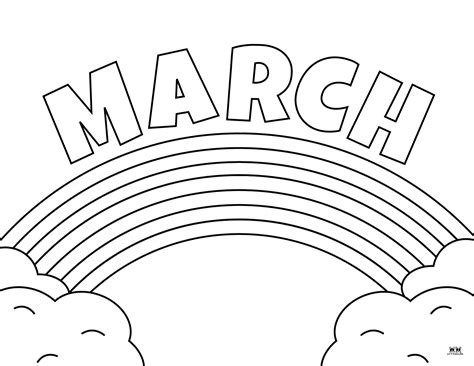 Free Coloring Pages For Kids March
